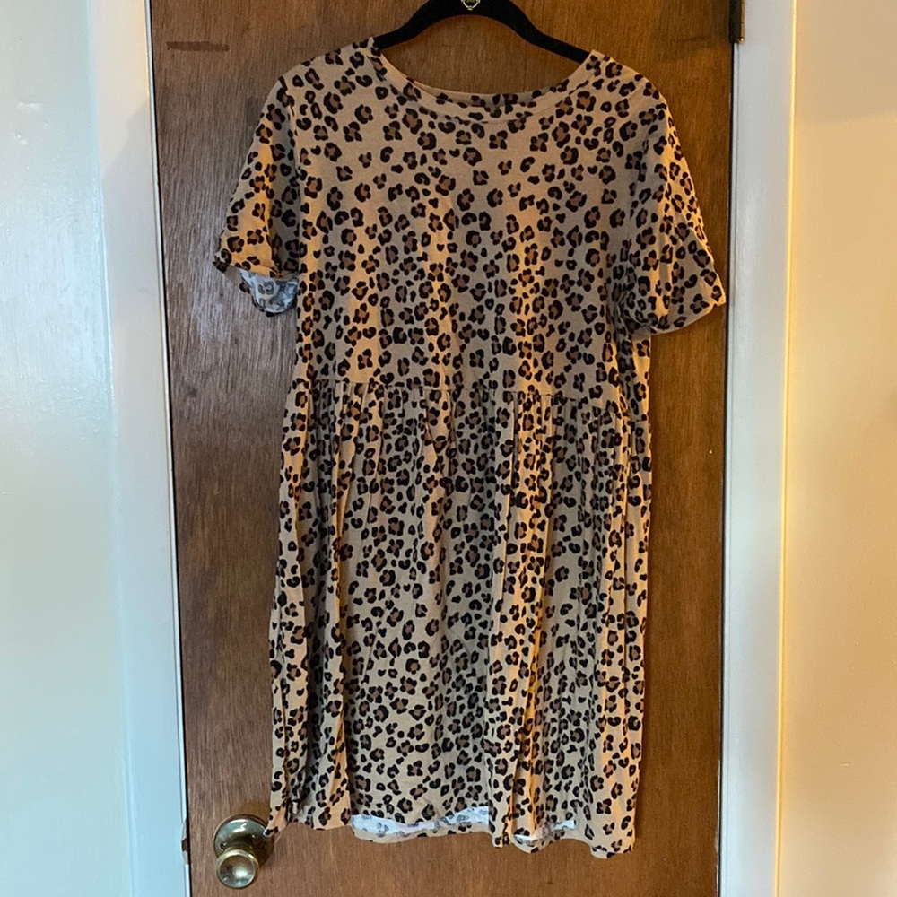 Wild Fable Leopard Print Mini Dress